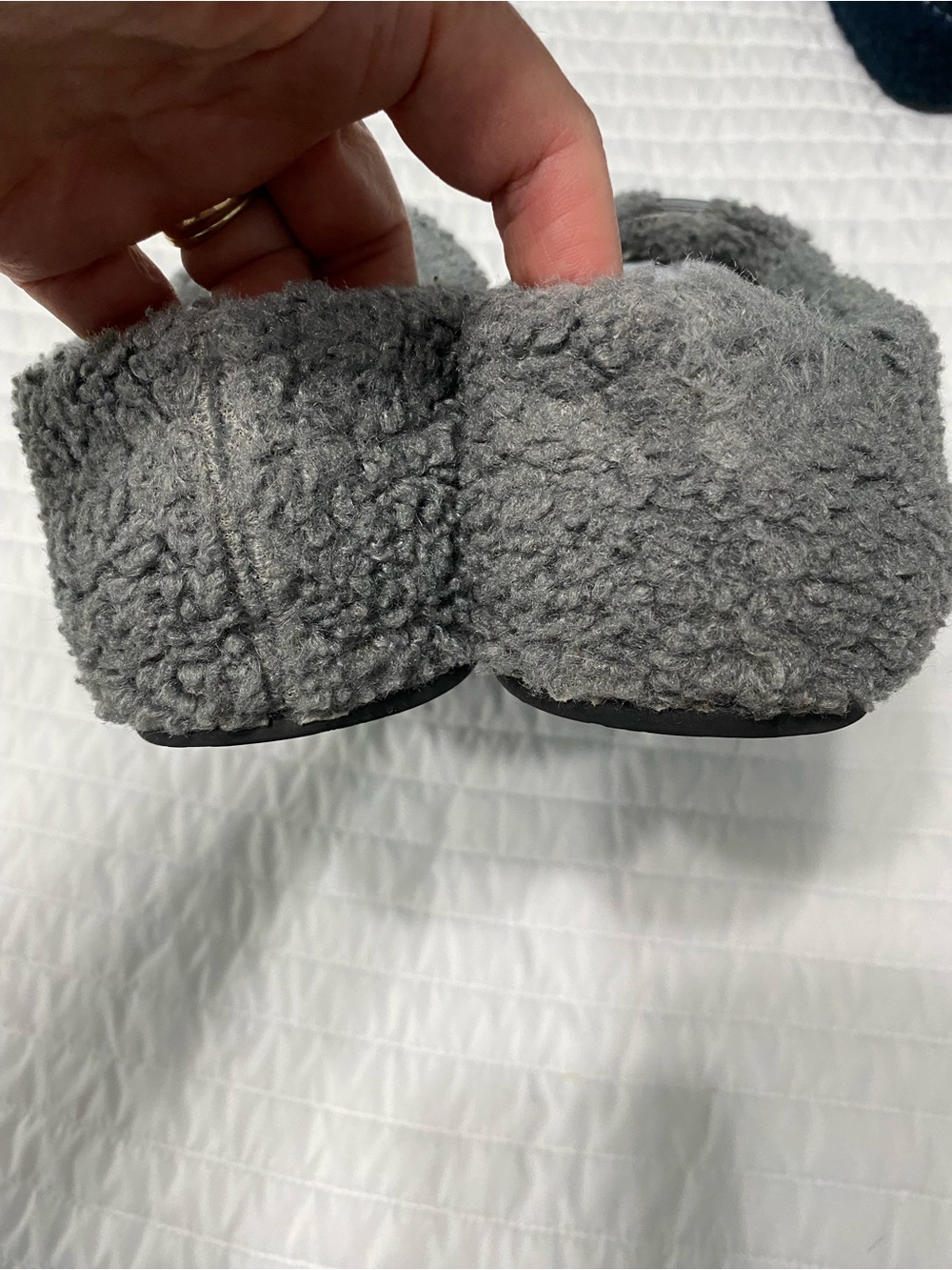 BOMBAS Gray Slippers Men’s Size 11 - Picture 5 of 9